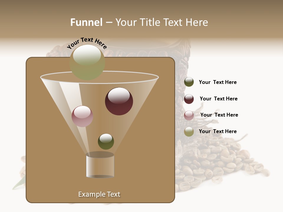 Cup Romantic Breakfast PowerPoint Template