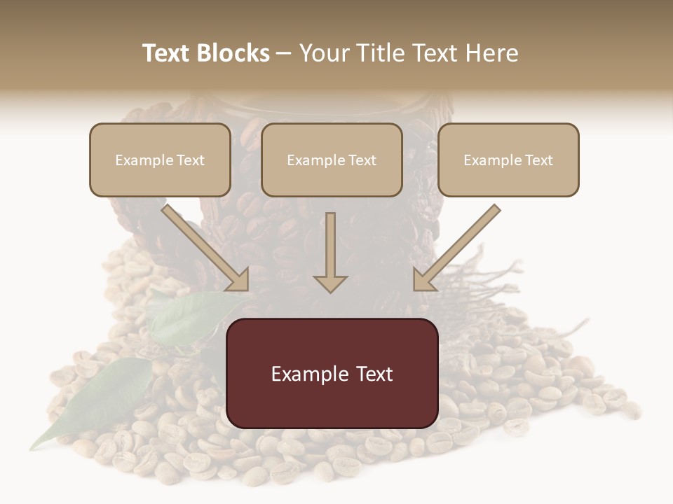 Cup Romantic Breakfast PowerPoint Template
