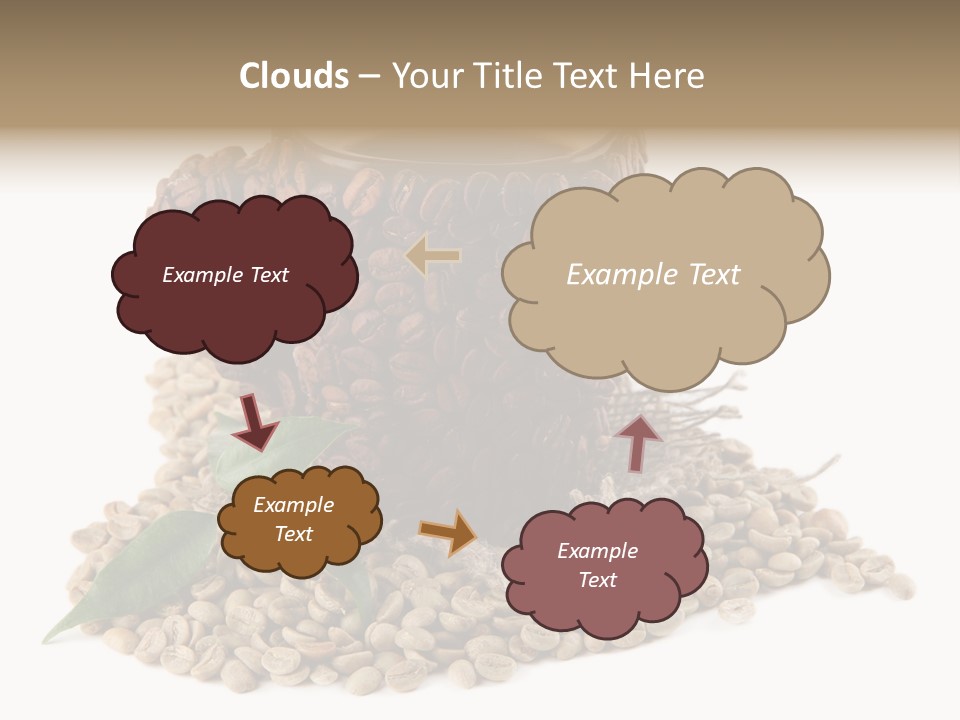 Cup Romantic Breakfast PowerPoint Template