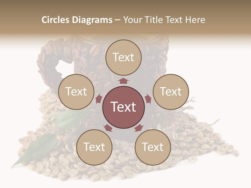 Cup Romantic Breakfast PowerPoint Template