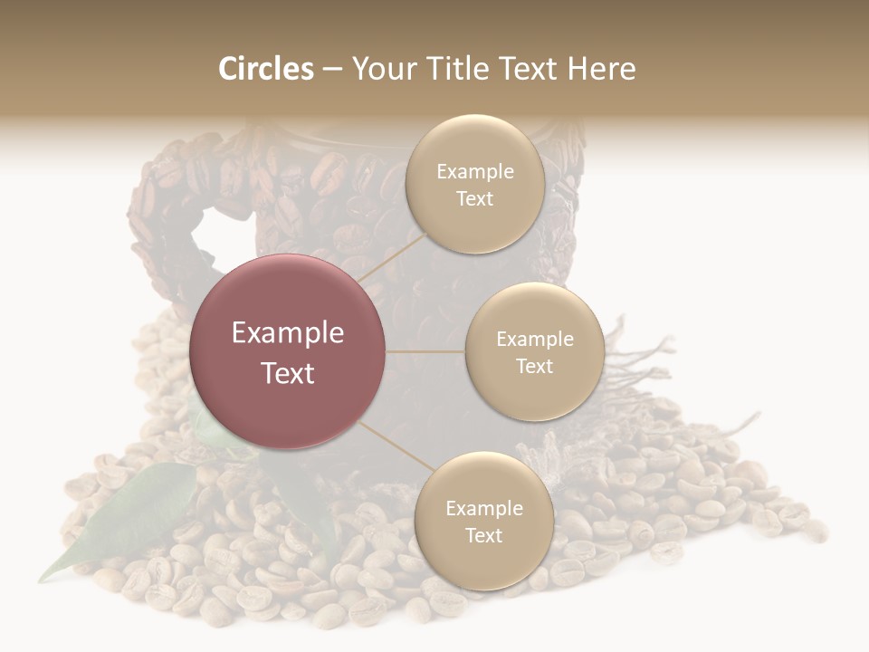 Cup Romantic Breakfast PowerPoint Template