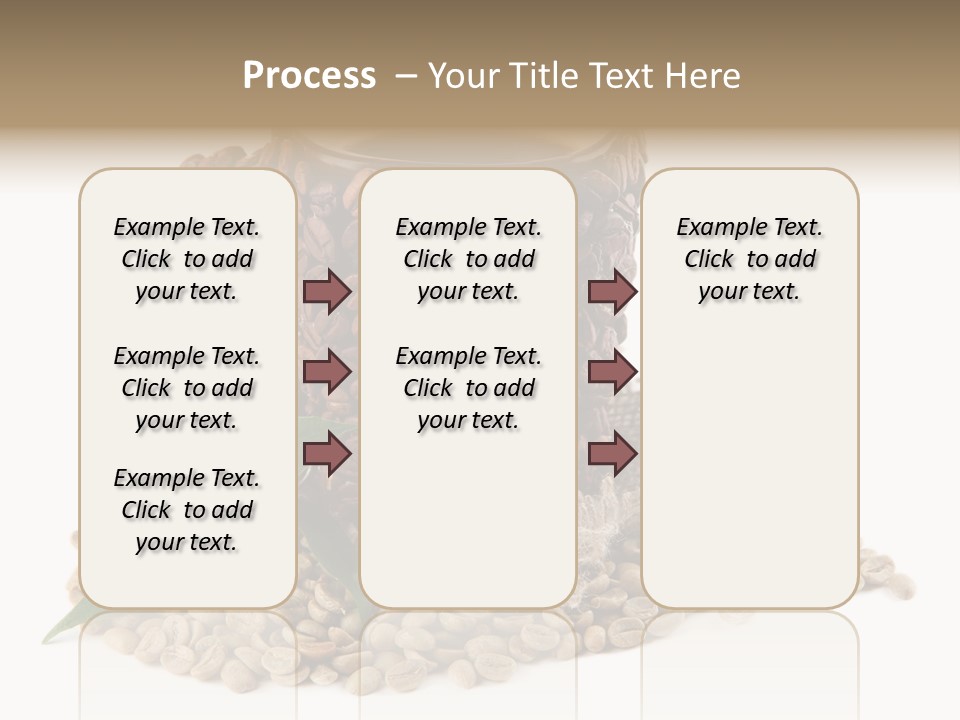Cup Romantic Breakfast PowerPoint Template