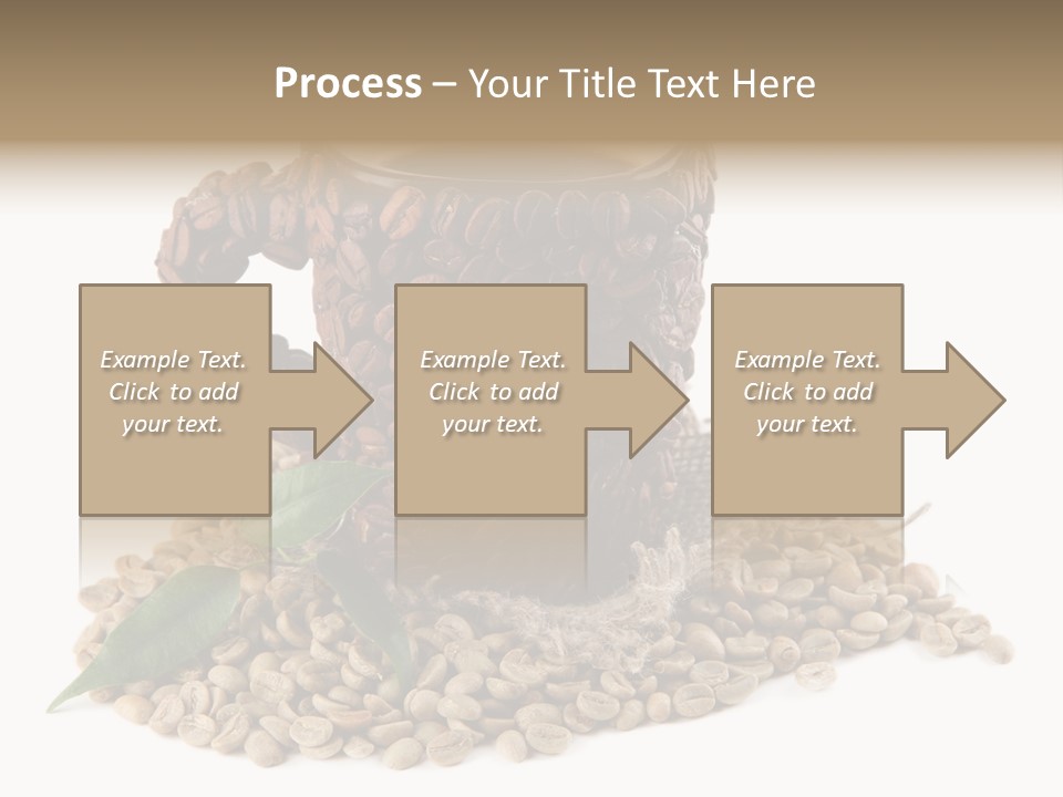 Cup Romantic Breakfast PowerPoint Template