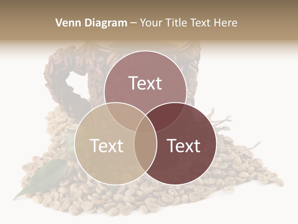 Cup Romantic Breakfast PowerPoint Template