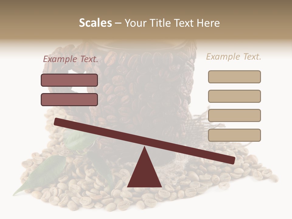 Cup Romantic Breakfast PowerPoint Template