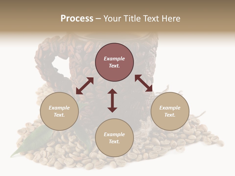 Cup Romantic Breakfast PowerPoint Template