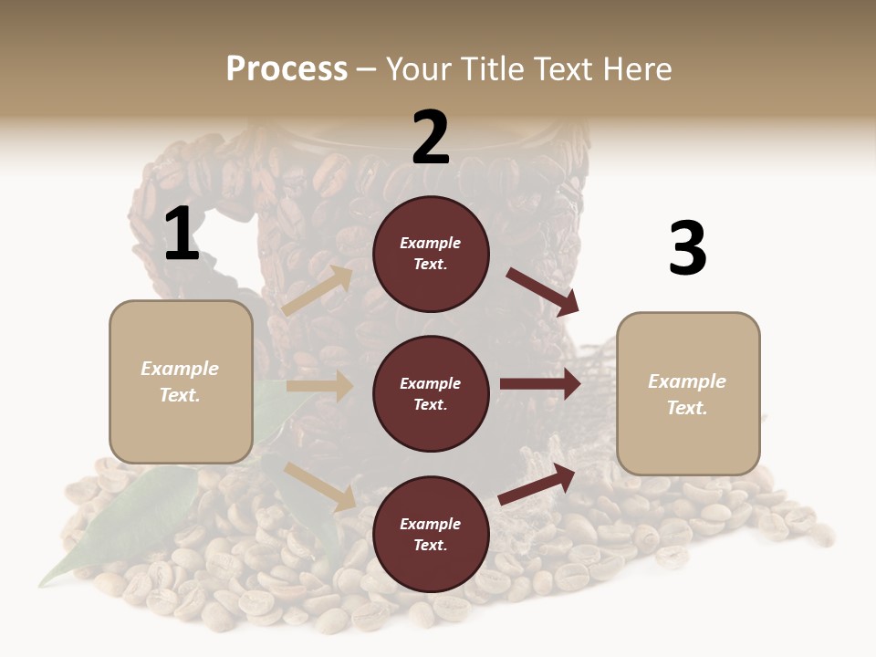 Cup Romantic Breakfast PowerPoint Template
