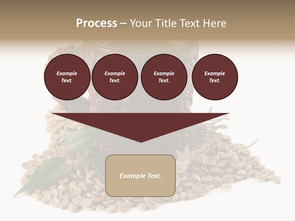 Cup Romantic Breakfast PowerPoint Template