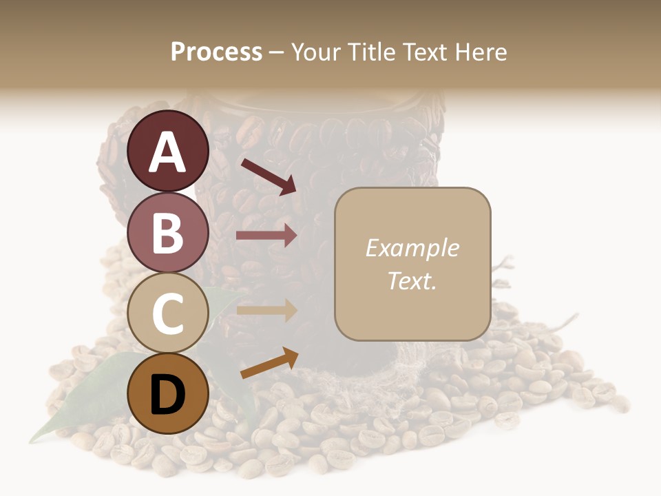 Cup Romantic Breakfast PowerPoint Template