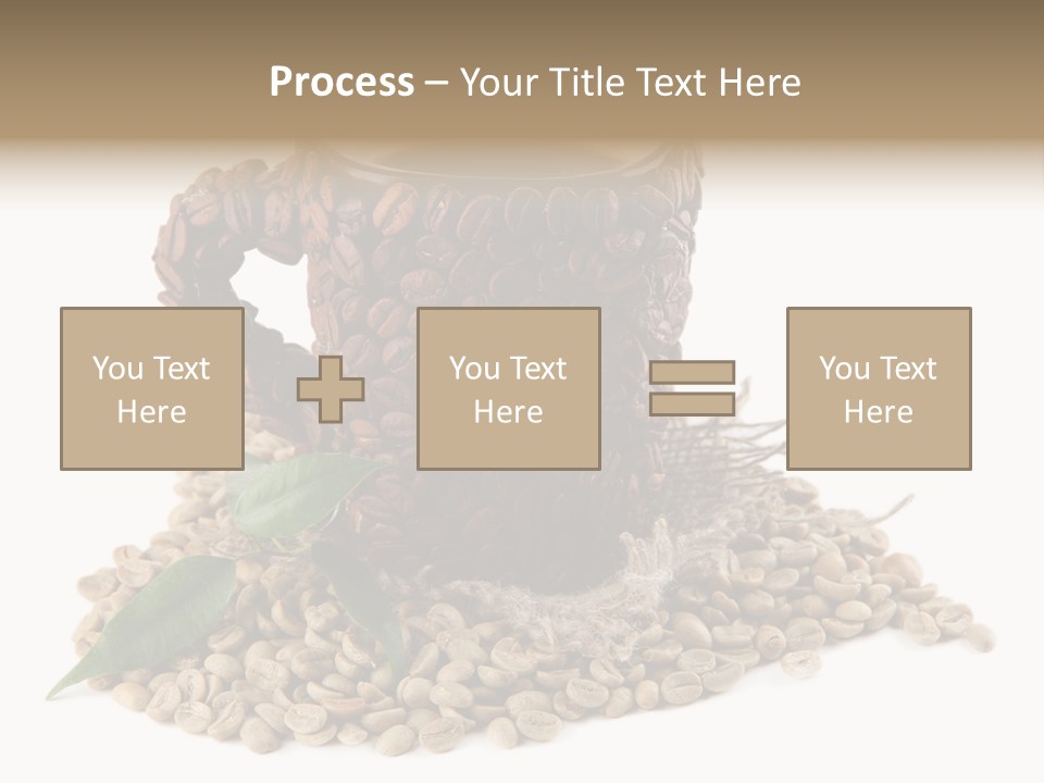 Cup Romantic Breakfast PowerPoint Template