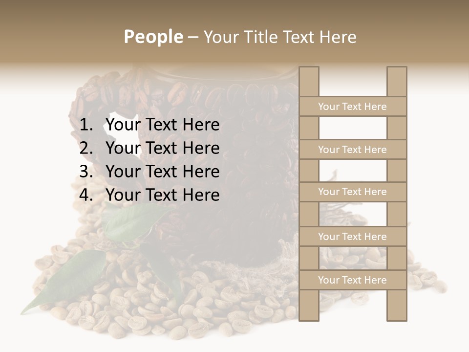 Cup Romantic Breakfast PowerPoint Template