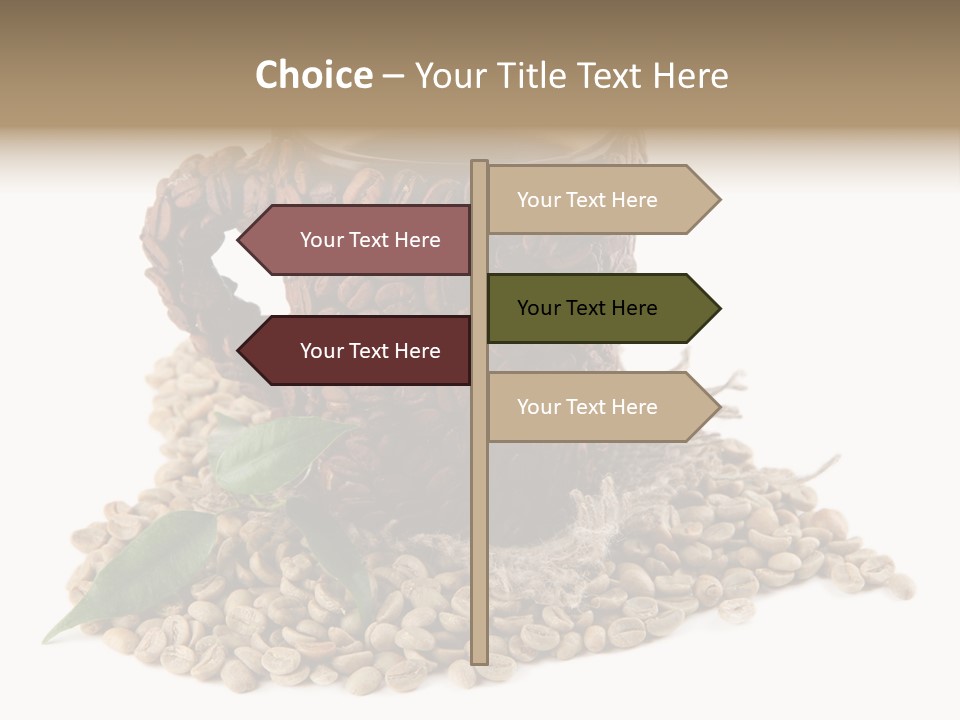 Cup Romantic Breakfast PowerPoint Template