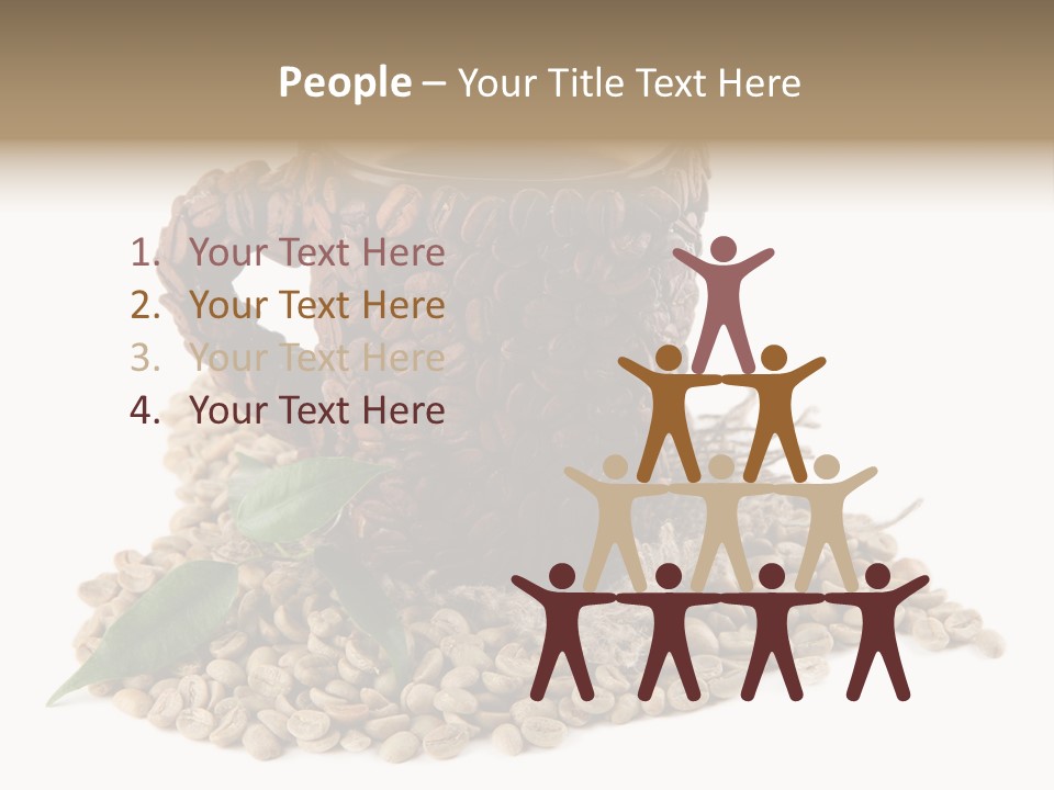 Cup Romantic Breakfast PowerPoint Template