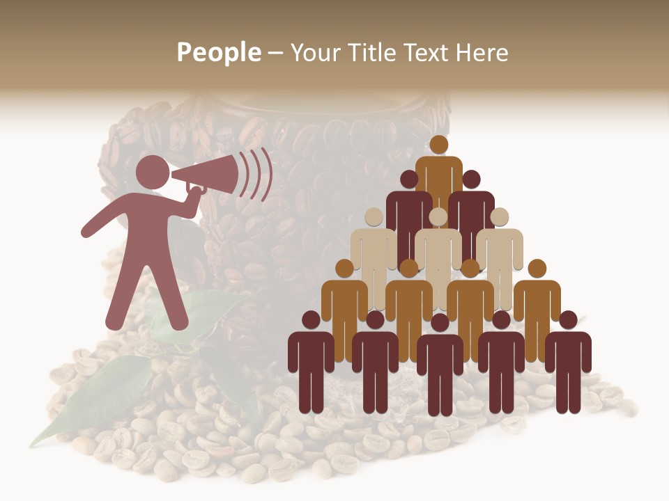 Cup Romantic Breakfast PowerPoint Template