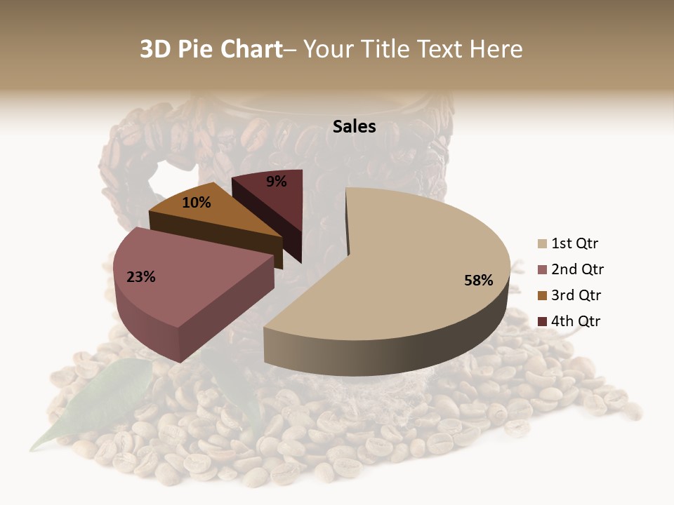 Cup Romantic Breakfast PowerPoint Template