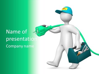 Help Specialist Background PowerPoint Template