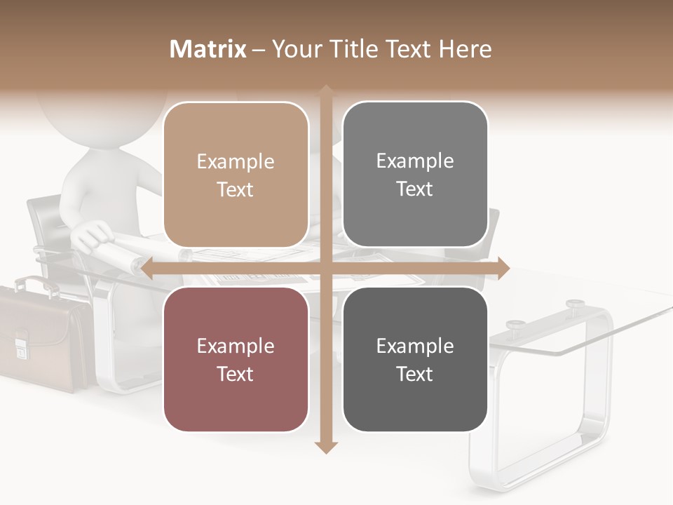A Group Of People Sitting At A Table With A Laptop PowerPoint Template