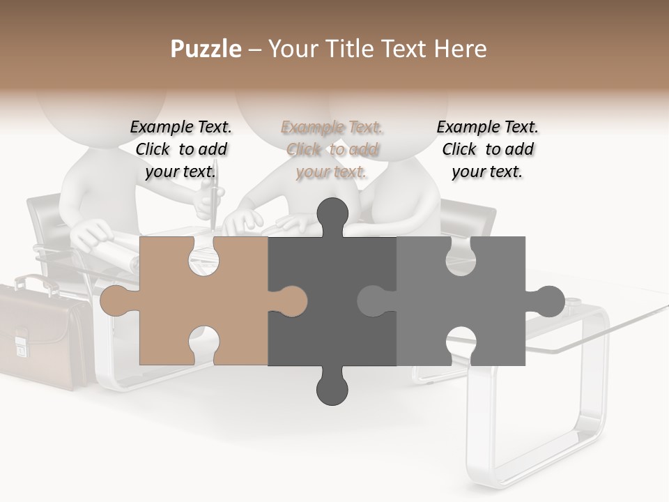 A Group Of People Sitting At A Table With A Laptop PowerPoint Template