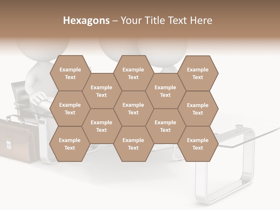 A Group Of People Sitting At A Table With A Laptop PowerPoint Template