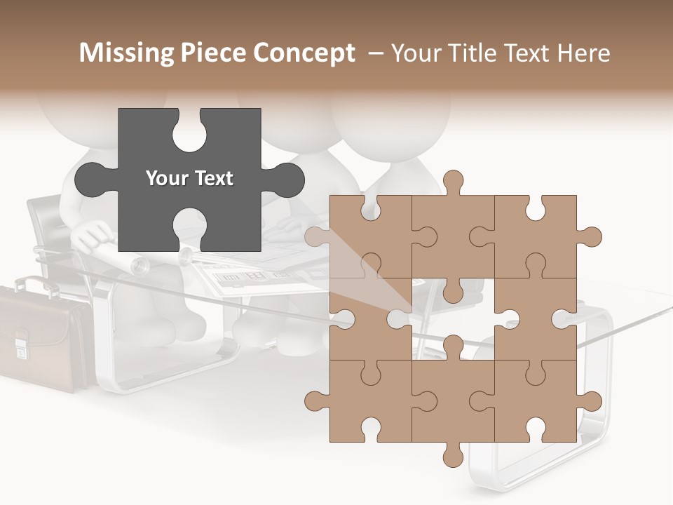 A Group Of People Sitting At A Table With A Laptop PowerPoint Template