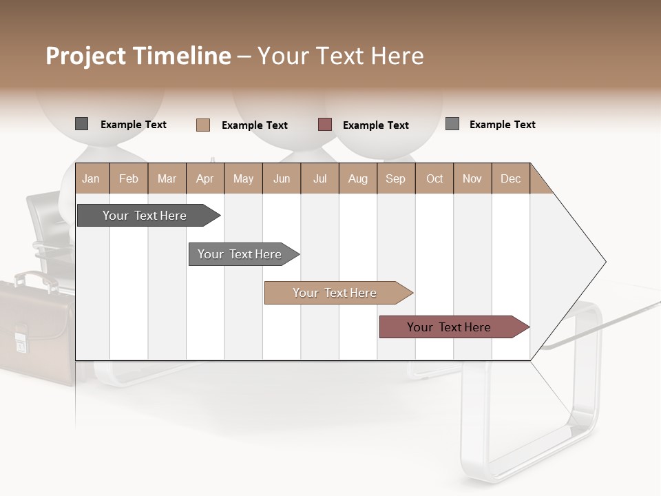 A Group Of People Sitting At A Table With A Laptop PowerPoint Template