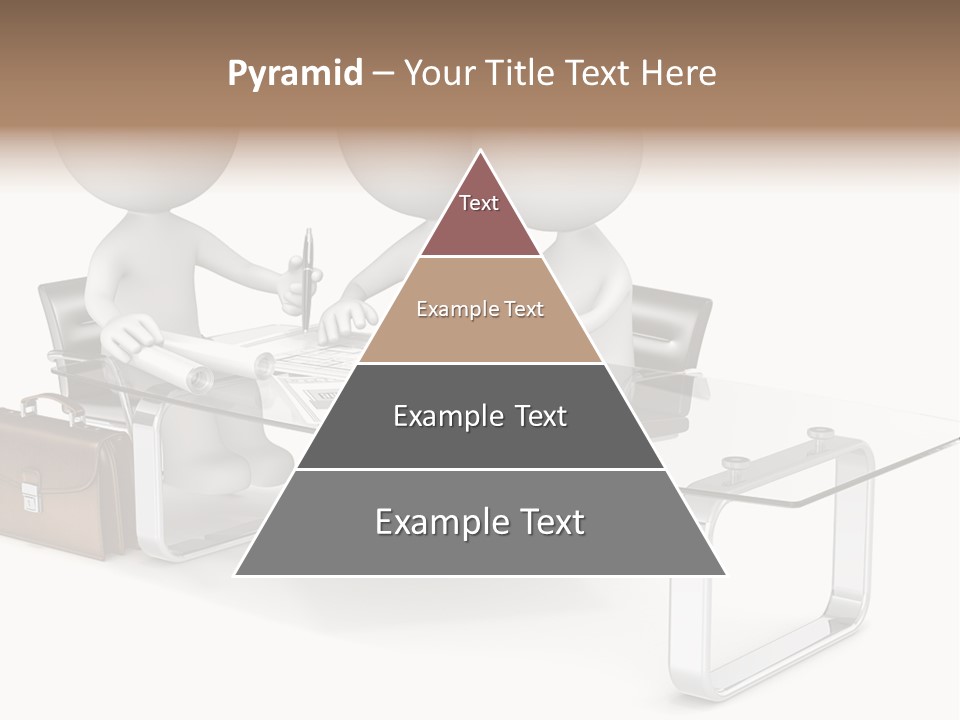 A Group Of People Sitting At A Table With A Laptop PowerPoint Template