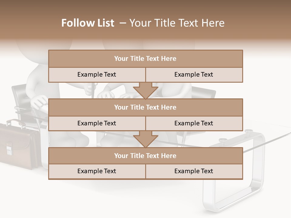 A Group Of People Sitting At A Table With A Laptop PowerPoint Template