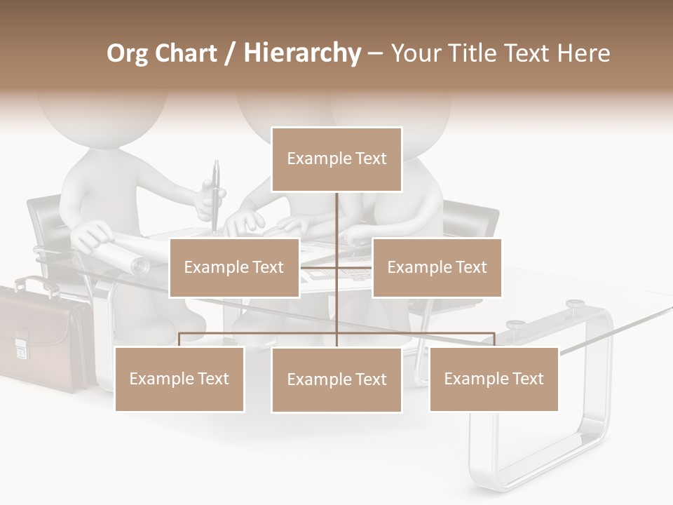 A Group Of People Sitting At A Table With A Laptop PowerPoint Template