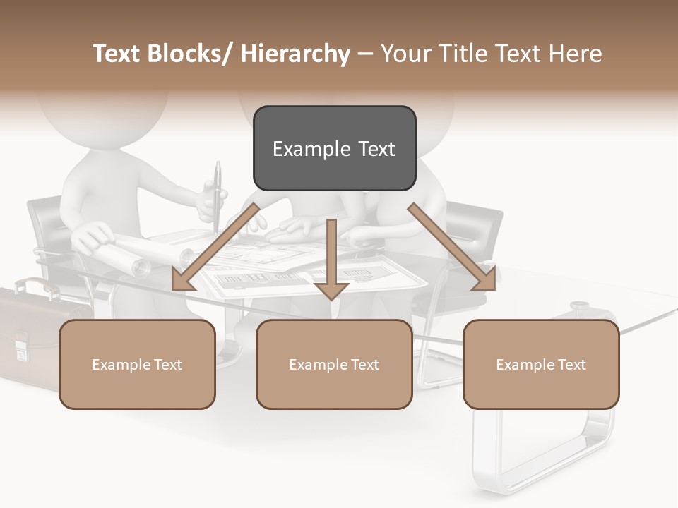 A Group Of People Sitting At A Table With A Laptop PowerPoint Template