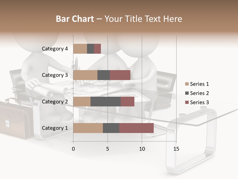 A Group Of People Sitting At A Table With A Laptop PowerPoint Template