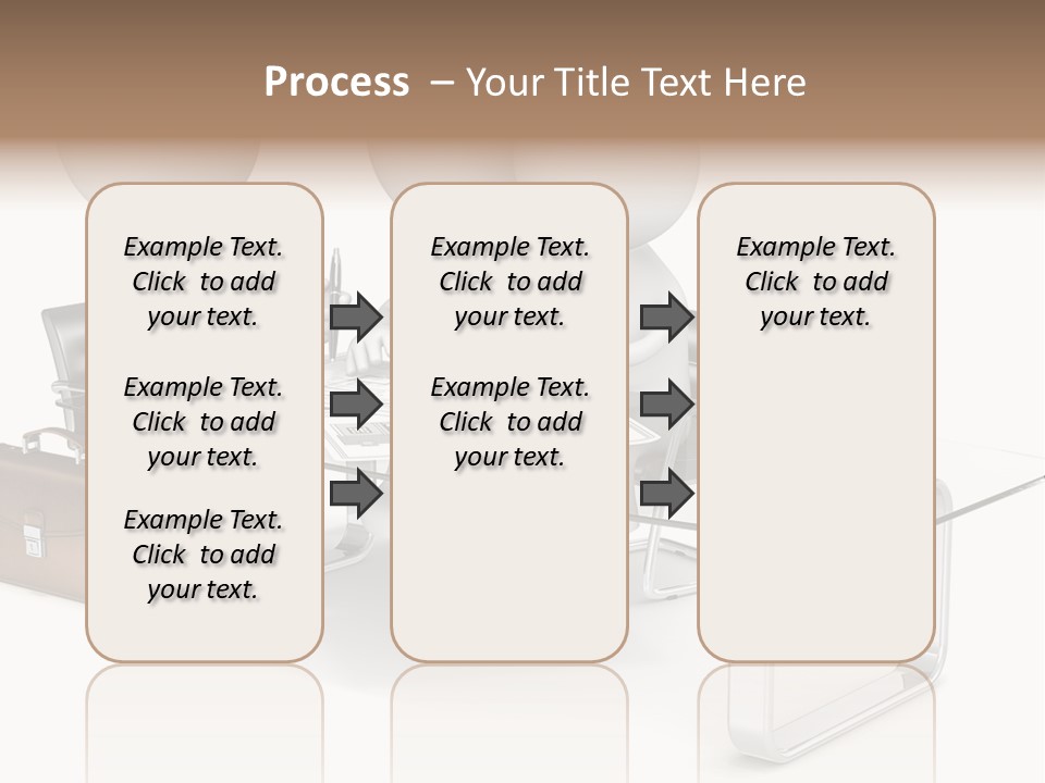 A Group Of People Sitting At A Table With A Laptop PowerPoint Template