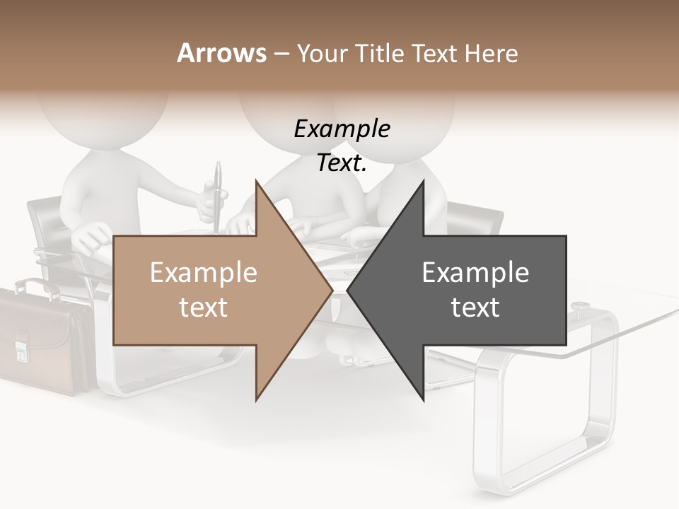 A Group Of People Sitting At A Table With A Laptop PowerPoint Template