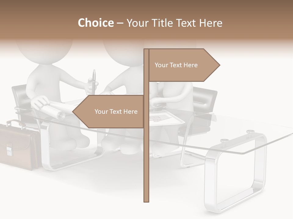 A Group Of People Sitting At A Table With A Laptop PowerPoint Template