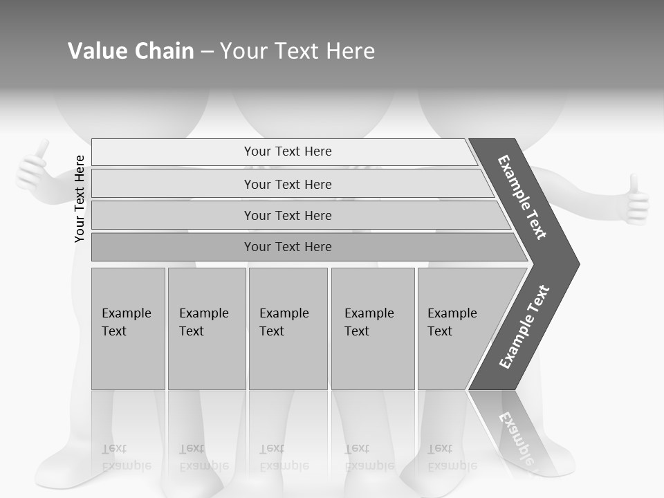 A Group Of People Standing Next To Each Other PowerPoint Template
