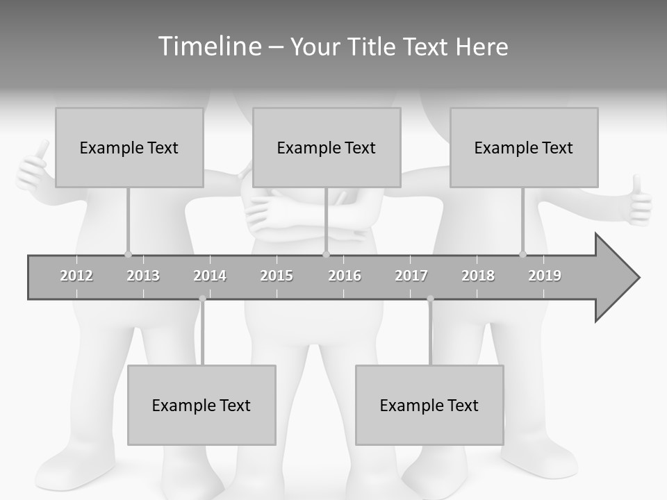 A Group Of People Standing Next To Each Other PowerPoint Template