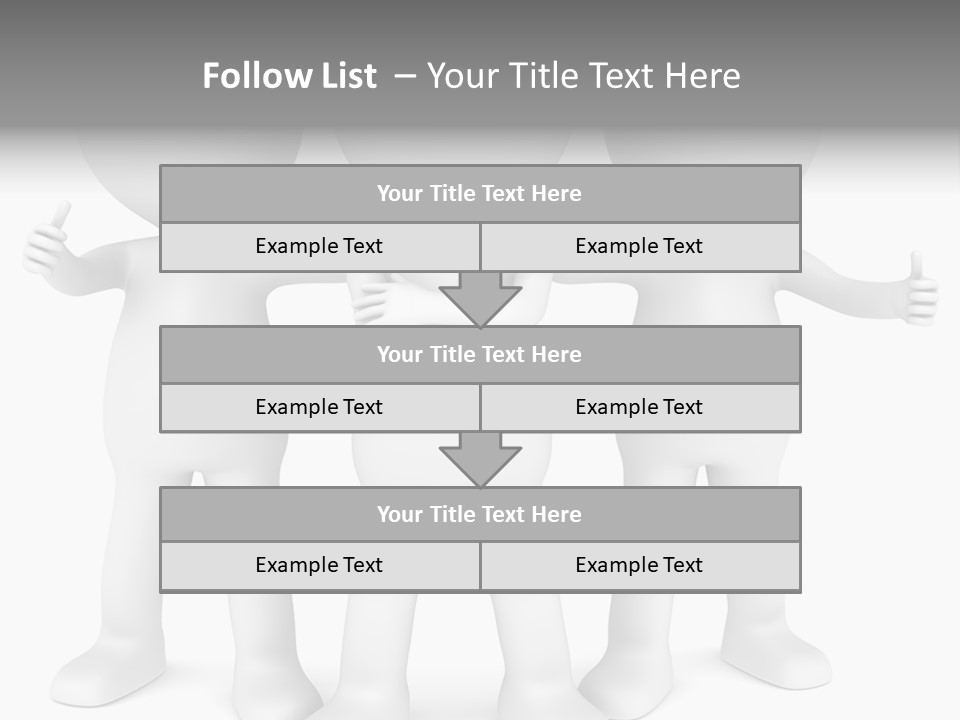 A Group Of People Standing Next To Each Other PowerPoint Template