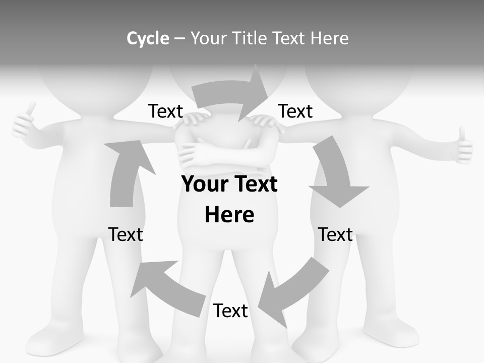 A Group Of People Standing Next To Each Other PowerPoint Template