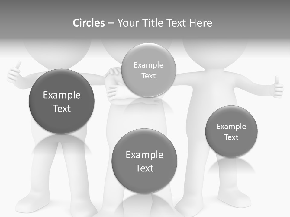 A Group Of People Standing Next To Each Other PowerPoint Template