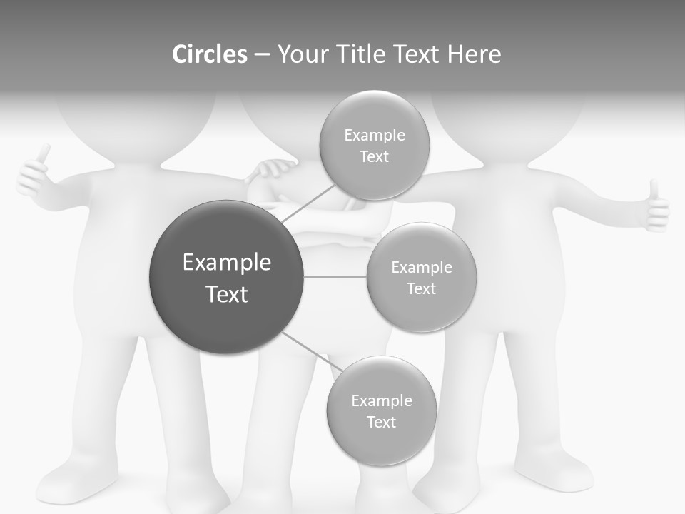 A Group Of People Standing Next To Each Other PowerPoint Template