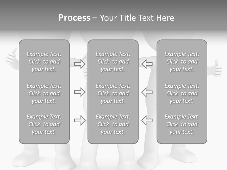 A Group Of People Standing Next To Each Other PowerPoint Template