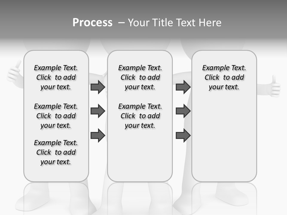 A Group Of People Standing Next To Each Other PowerPoint Template