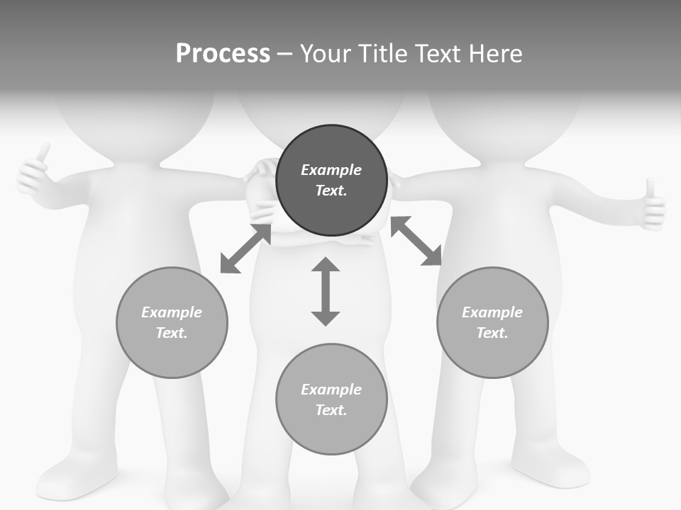 A Group Of People Standing Next To Each Other PowerPoint Template
