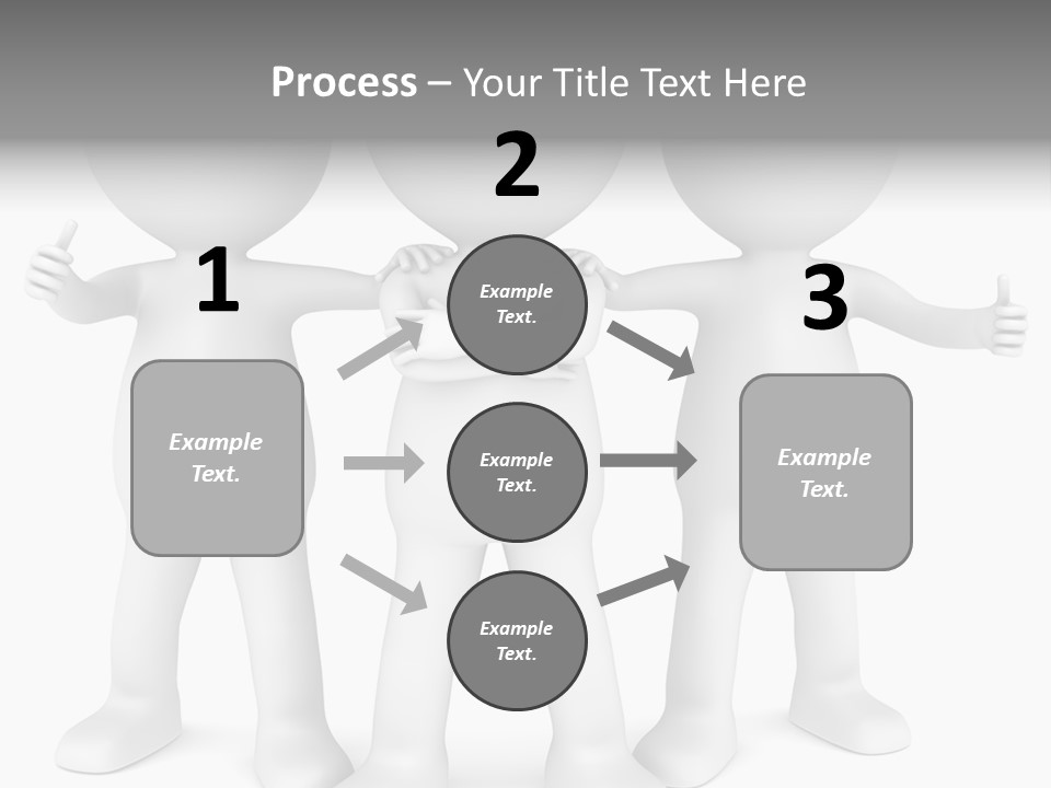 A Group Of People Standing Next To Each Other PowerPoint Template