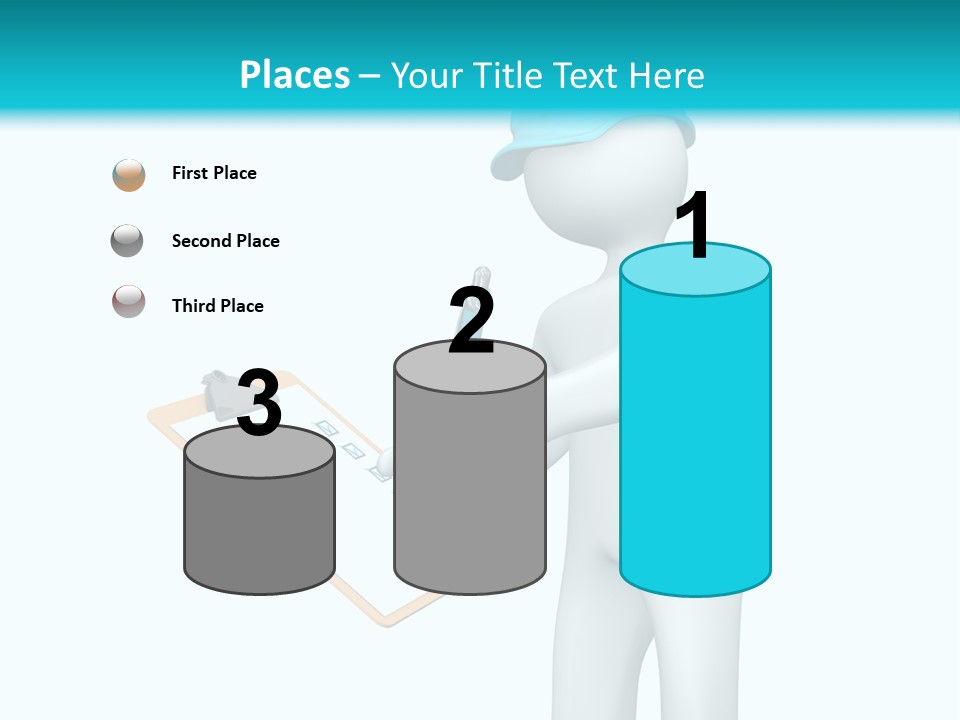 Construction Business List PowerPoint Template