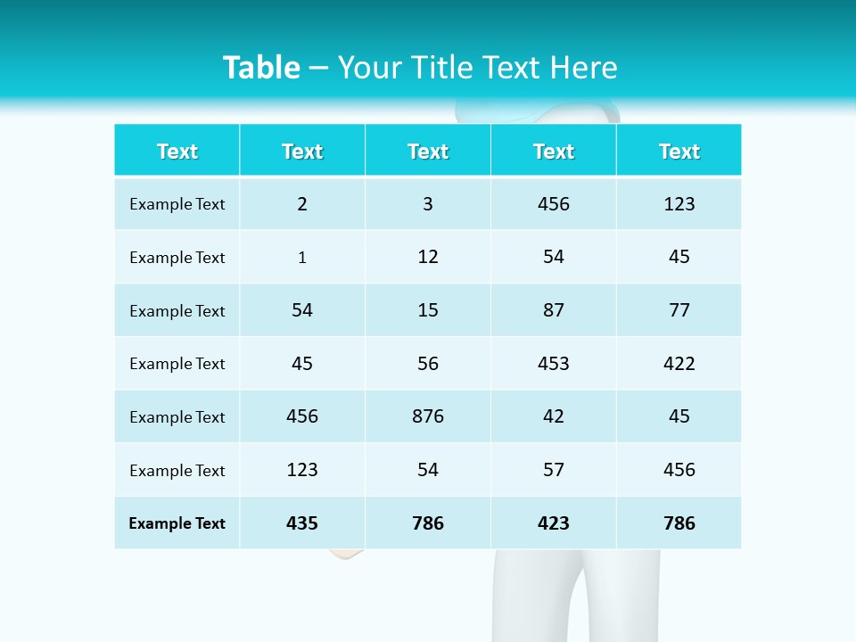 Construction Business List PowerPoint Template