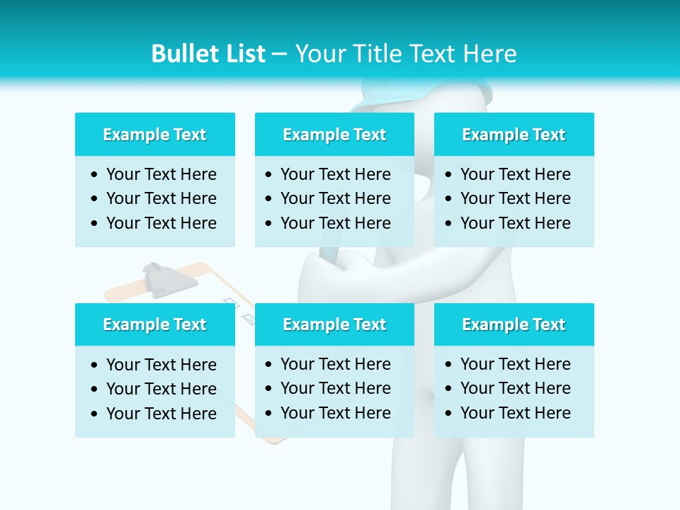Construction Business List PowerPoint Template