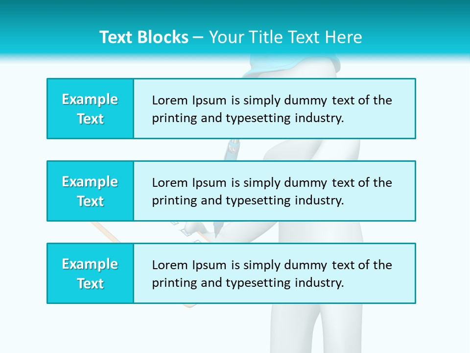 Construction Business List PowerPoint Template