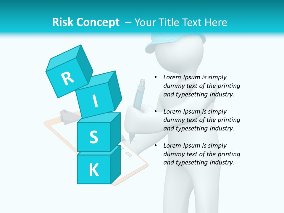 Construction Business List PowerPoint Template