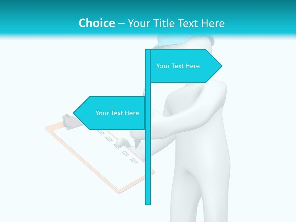 Construction Business List PowerPoint Template