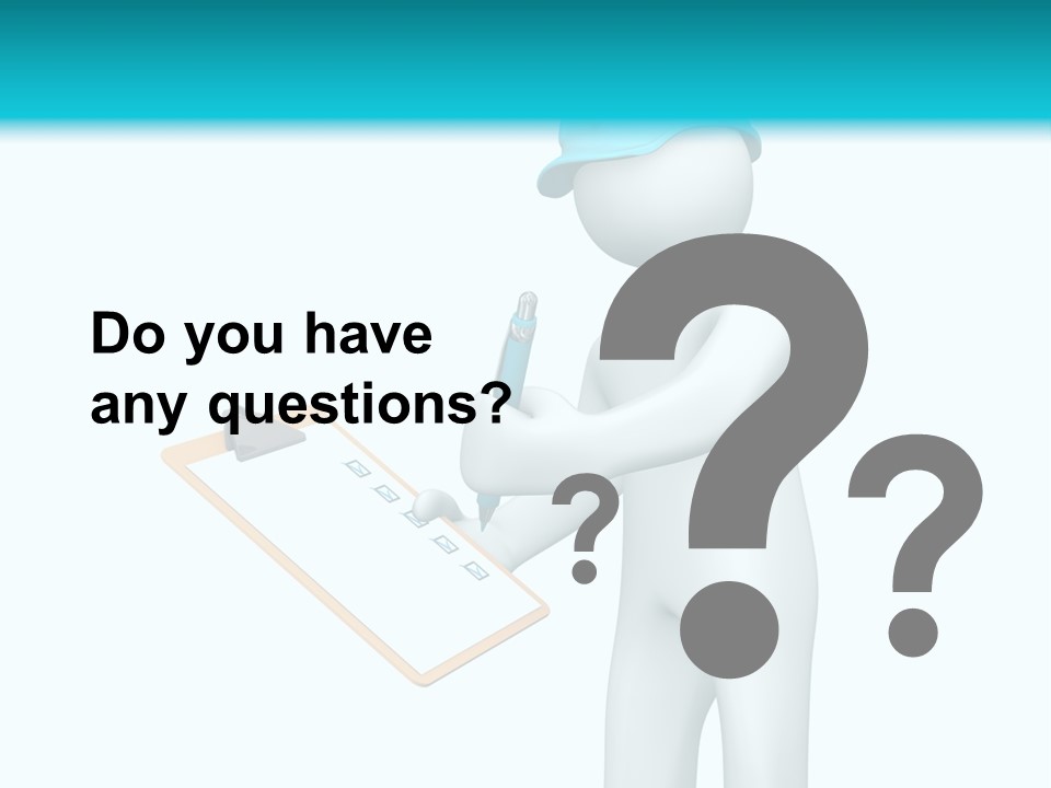 Construction Business List PowerPoint Template